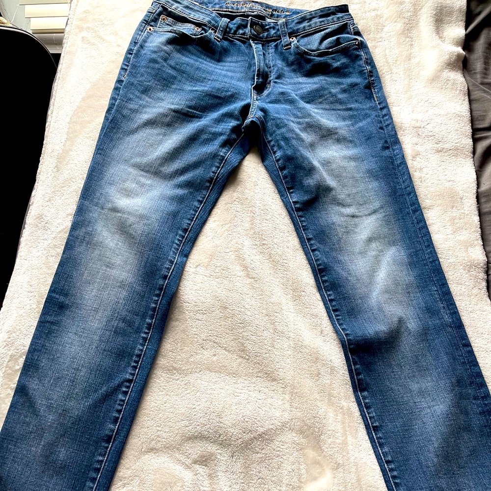 Slim straight America eagle jeans 30x30